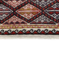 White Minimalist Kilim Rug Sofra - Kilim Art Gallery
