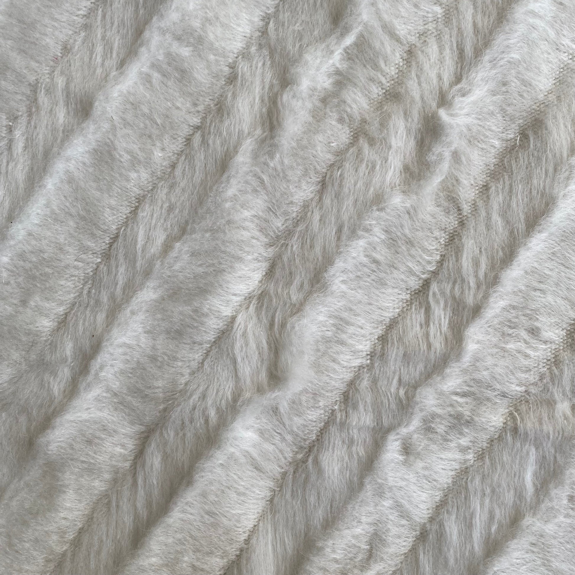 White Siirt Blanket Kelim Rug - Kilim Art Gallery