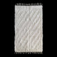 White Siirt Blanket Kelim Rug - Kilim Art Gallery