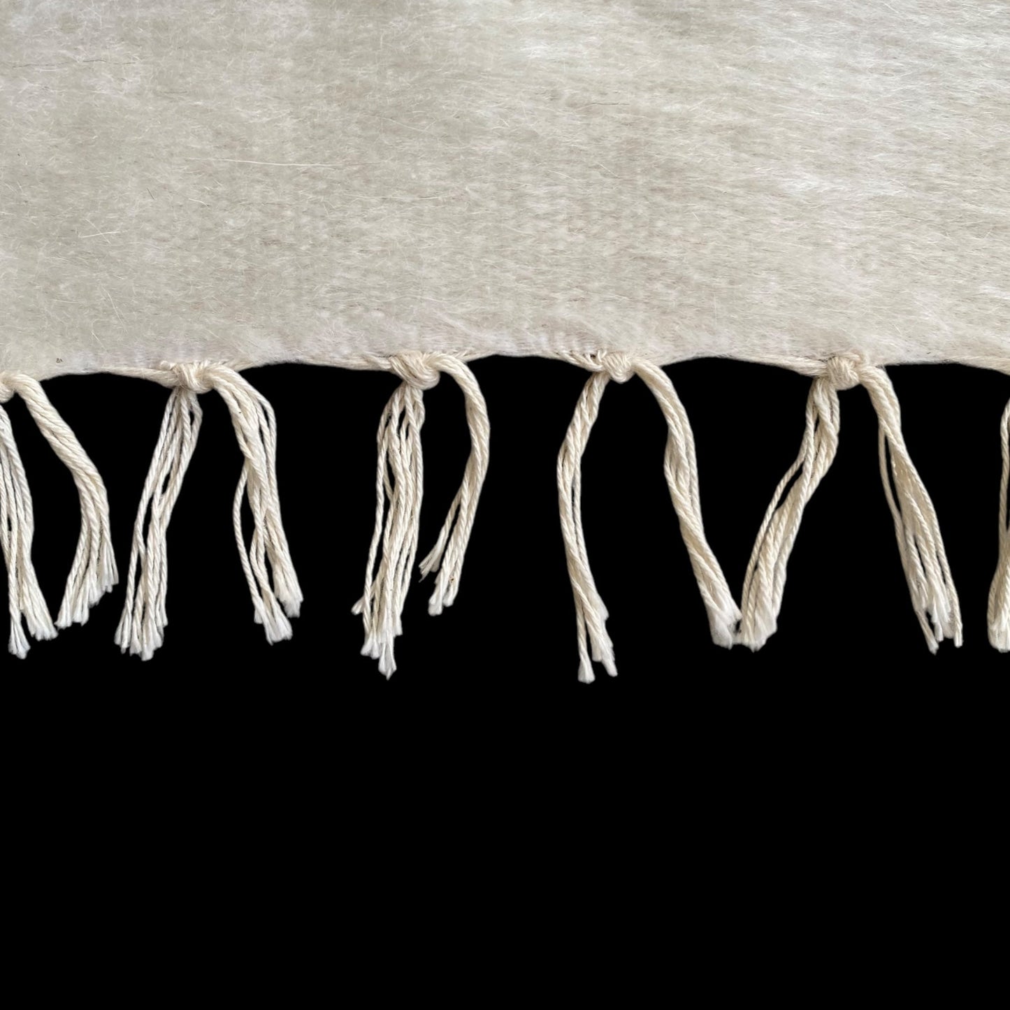 White Siirt Blanket Kelim Rug - Kilim Art Gallery