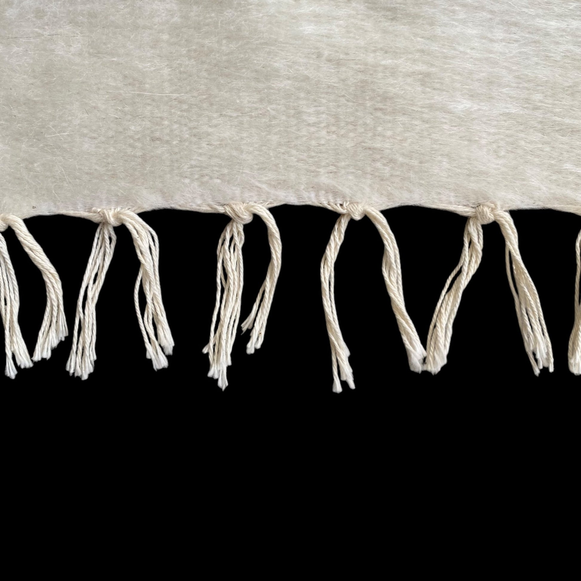 White Siirt Blanket Kelim Rug - Kilim Art Gallery