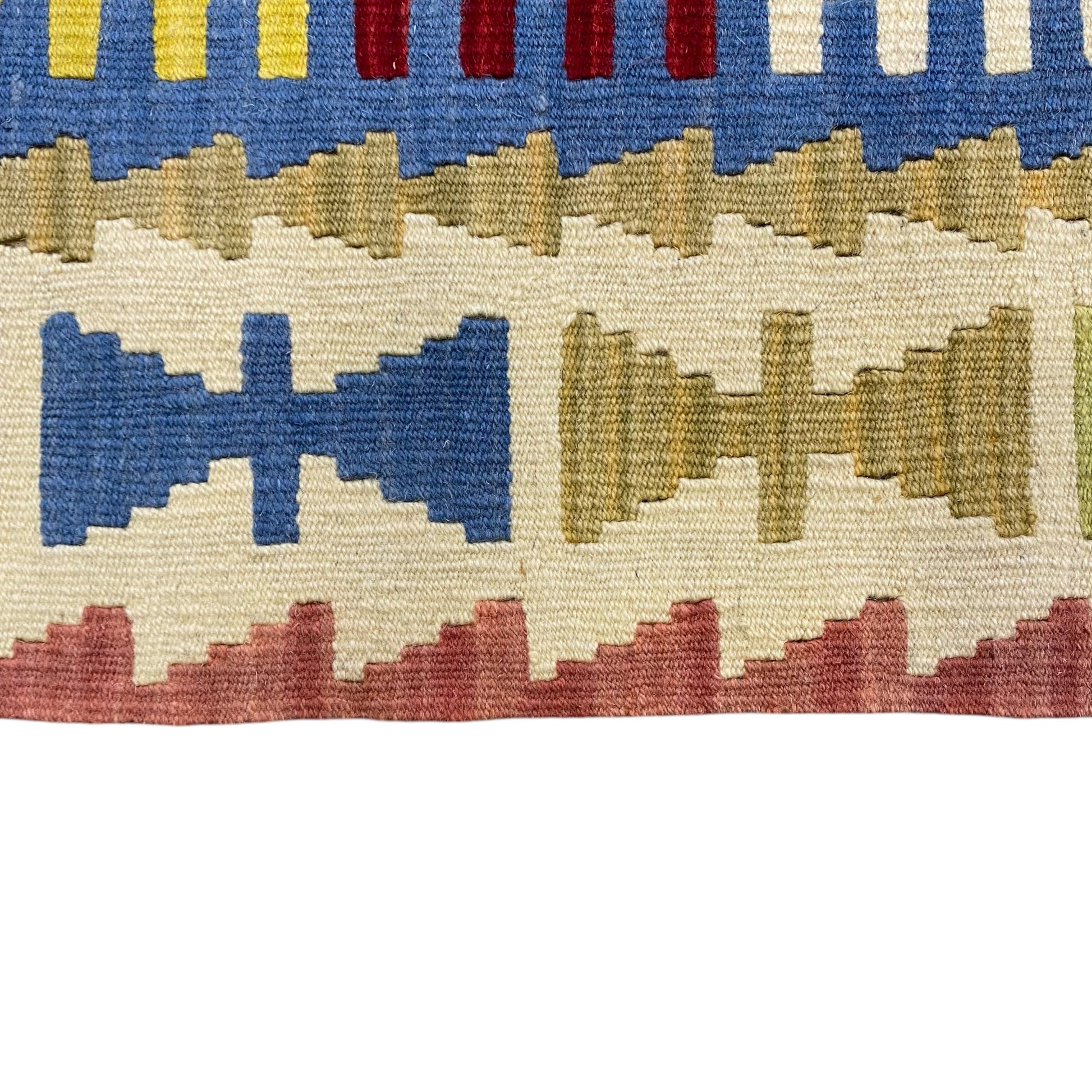 Wool Turkish Kayseri Kilim Rug - Kilim Art Gallery