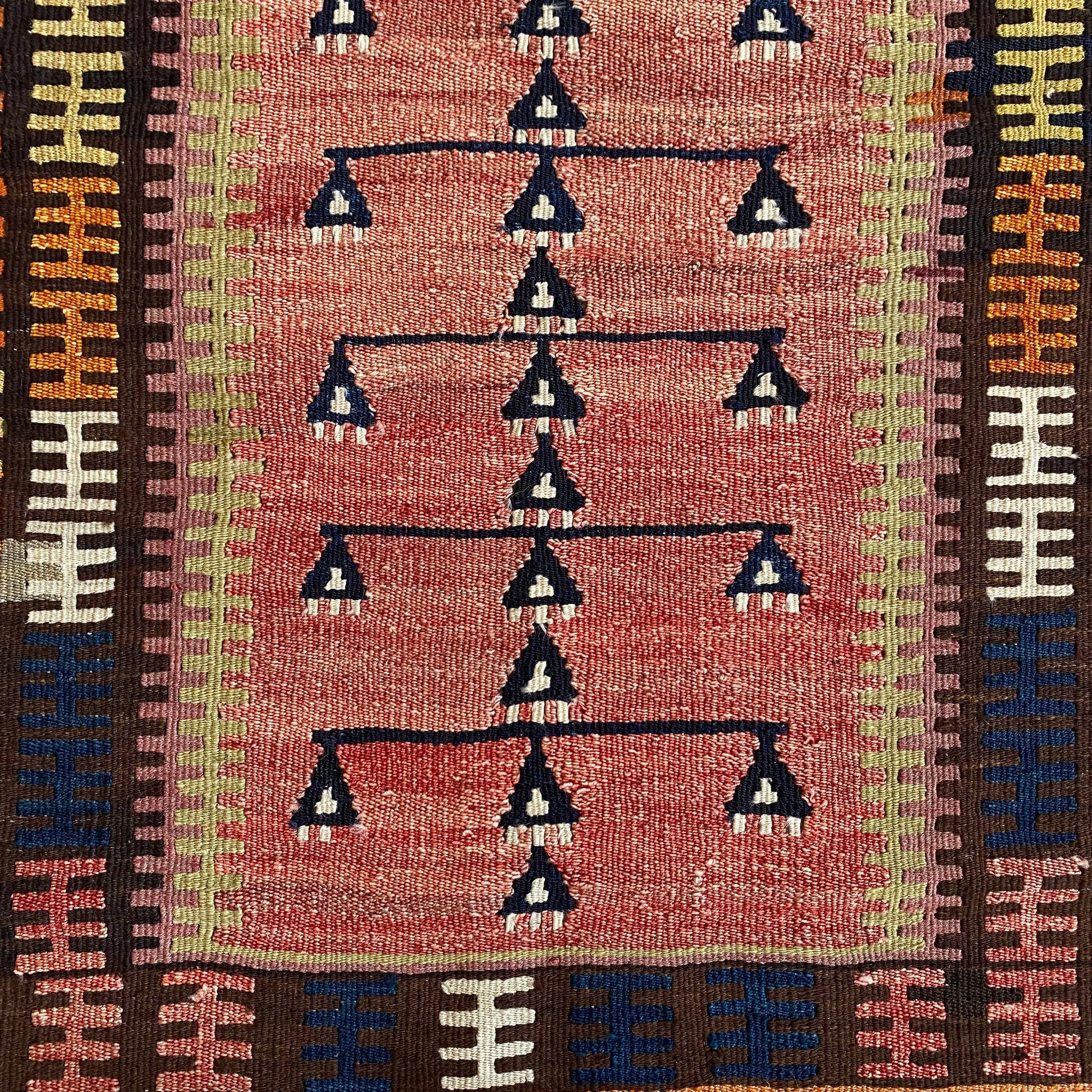 YAHYALI PRAYER Kilim Rug - Kilim Art Gallery