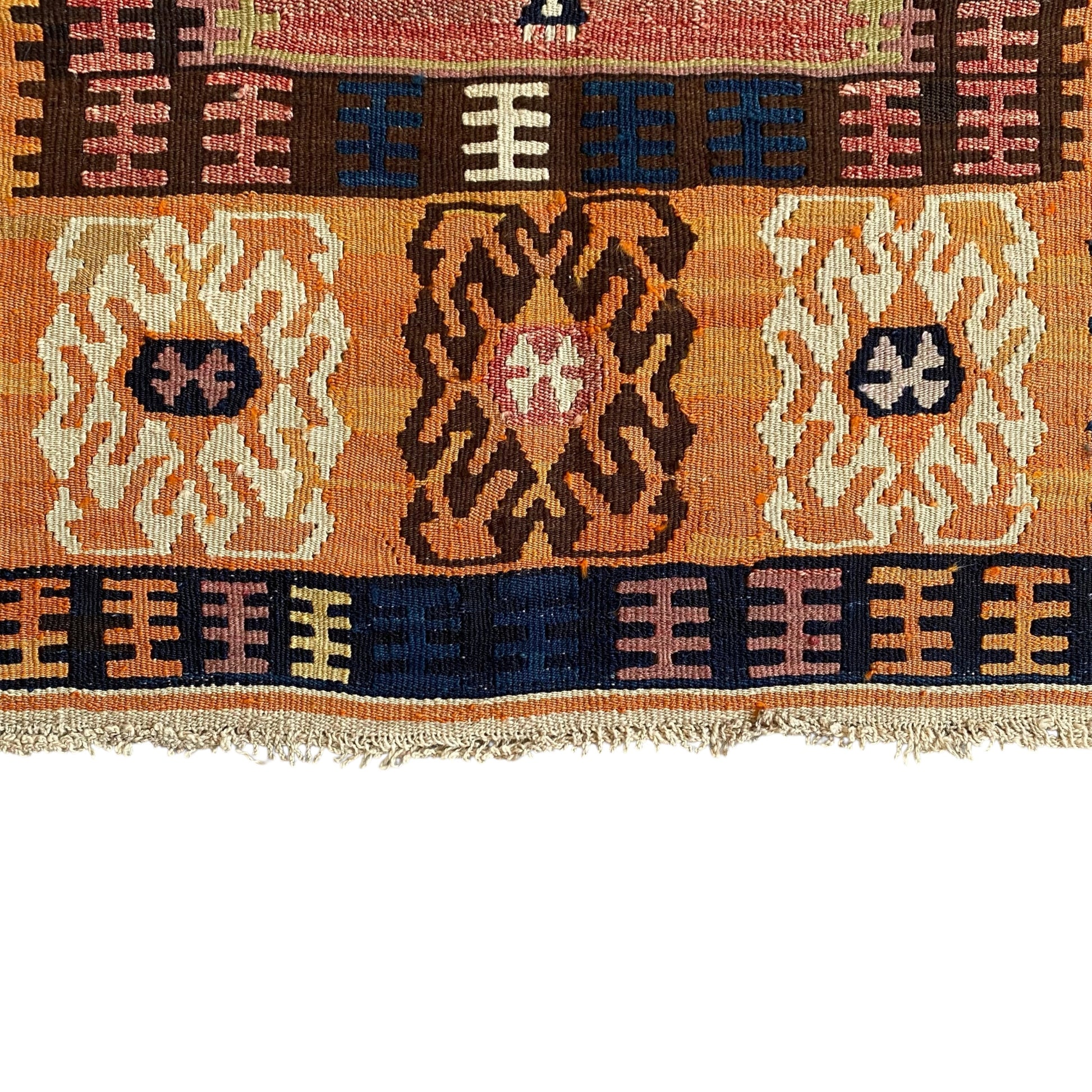 YAHYALI PRAYER Kilim Rug - Kilim Art Gallery