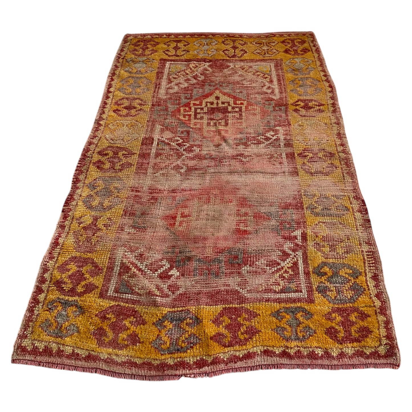 Yellow Konya / Cappadocia Carpet Rug - Kilim Art Gallery