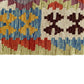 Yellow Purple Green Blue Kilim Runner Rug - Kilim Art Gallery