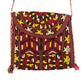 Yellow Red Ethnic Turkoman Crossbody Small Sling Bag / Pouch - Kilim Art Gallery