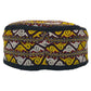 Yellow White Embroidered Tribal Turkmen Hat - Kilim Art Gallery