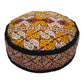 Yellow White Red Turkmen Amu Derya Hat - Kilim Art Gallery