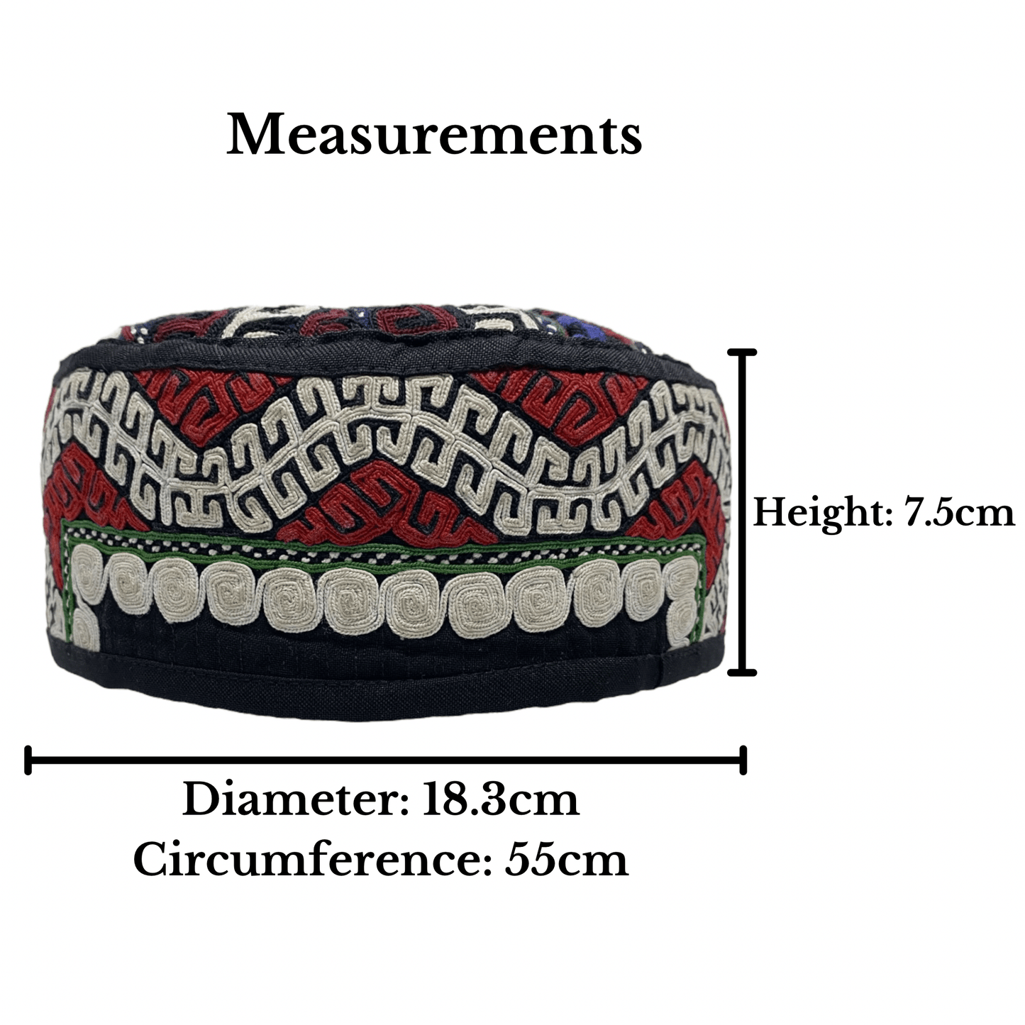 Yomud Tribal Hat - Kilim Art Gallery