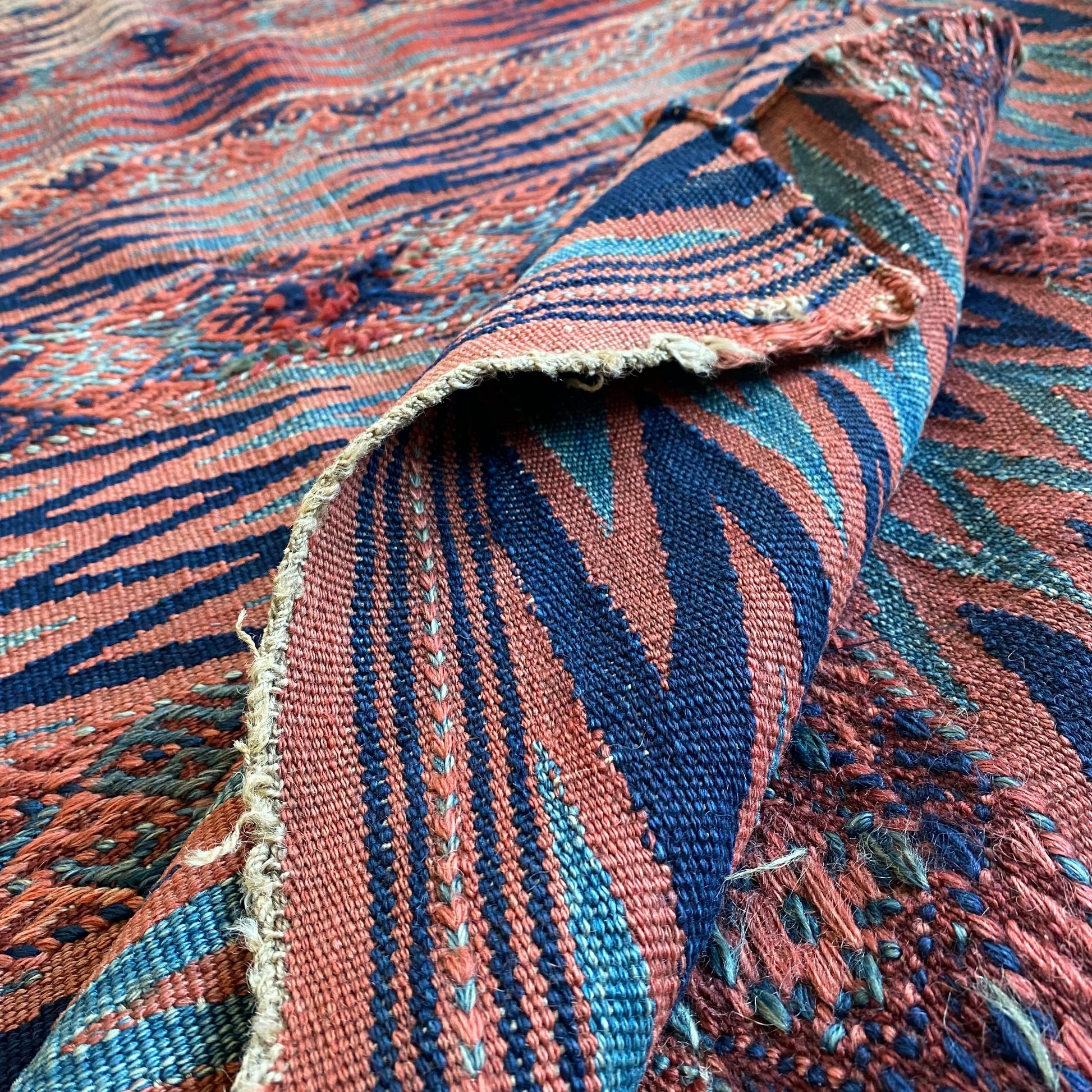 ZikZAk Design Veramin Kilim Rug - Kilim Art Gallery