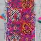 Colorful Pink Yellow Cicim/Jijim Kilim Yastik Rug