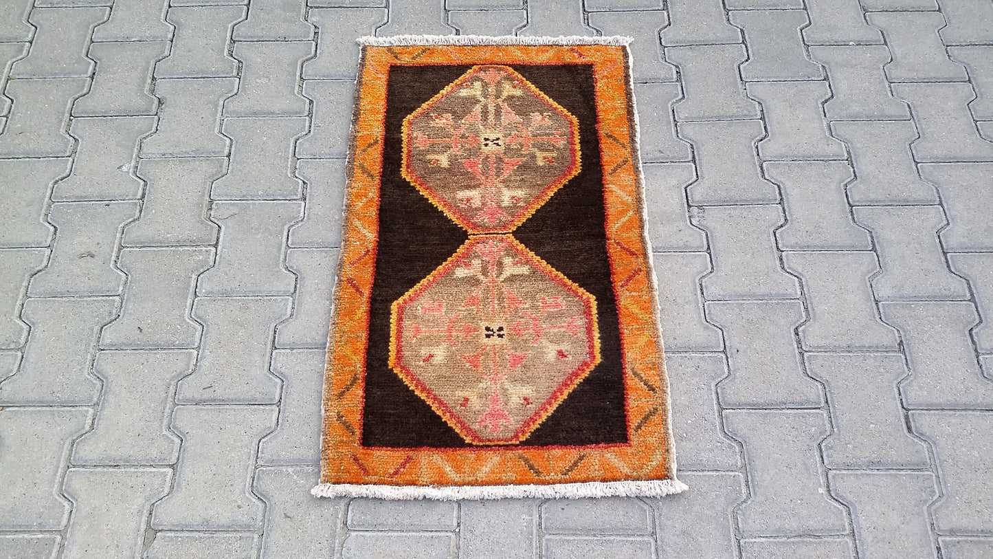 East Anatolian Tribal Small Carpet Rug