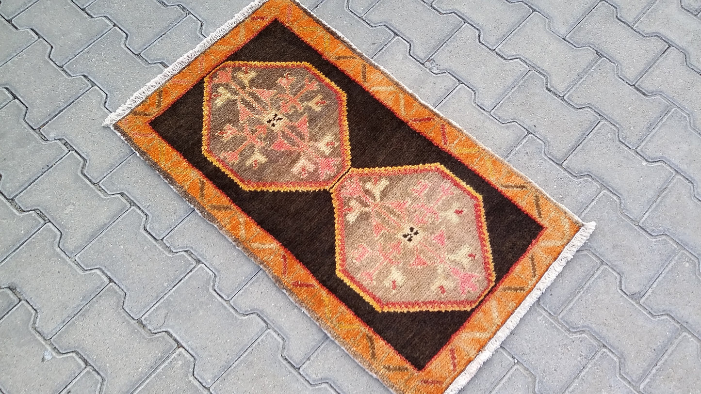 East Anatolian Tribal Small Carpet Rug