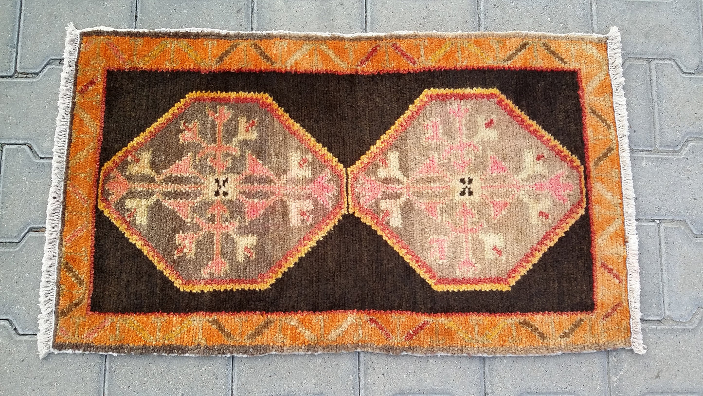 East Anatolian Tribal Small Carpet Rug