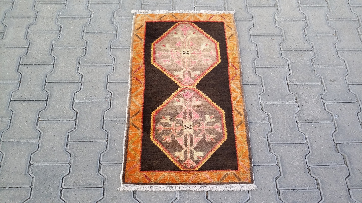 East Anatolian Tribal Small Carpet Rug