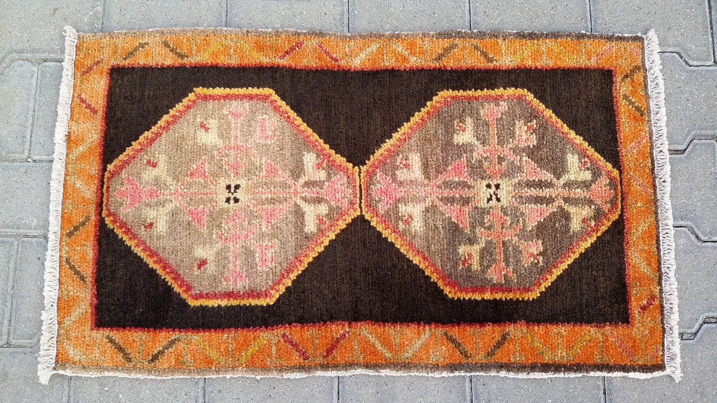 East Anatolian Tribal Small Carpet Rug