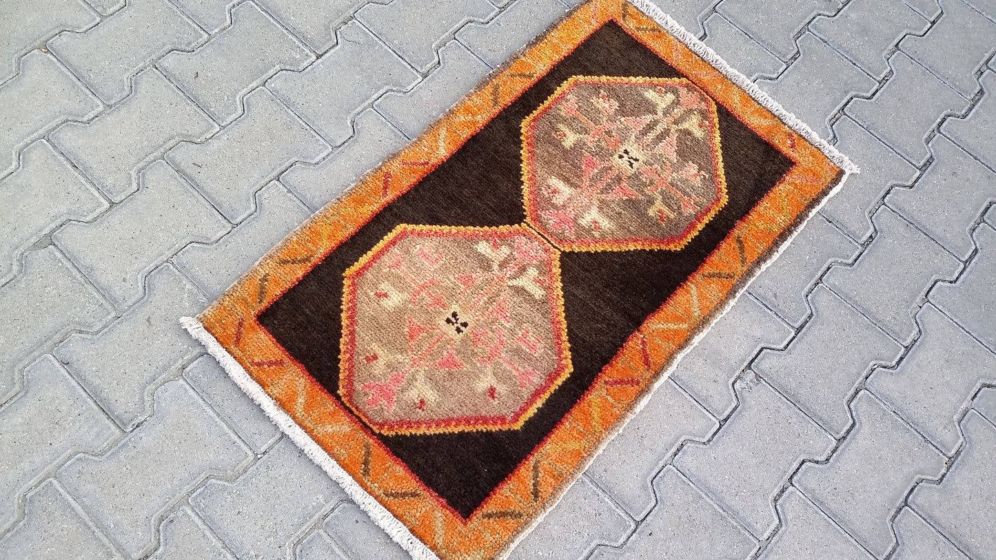 East Anatolian Tribal Small Carpet Rug