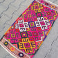Pink Boho Small Turkish Nomadic Kilim Rug