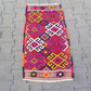 Pink Boho Small Turkish Nomadic Kilim Rug
