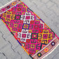 Pink Boho Small Turkish Nomadic Kilim Rug