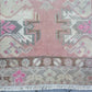 Vintage Small Turkish Kirsehir Carpet Yastik Rug