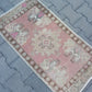 Vintage Small Turkish Kirsehir Carpet Yastik Rug