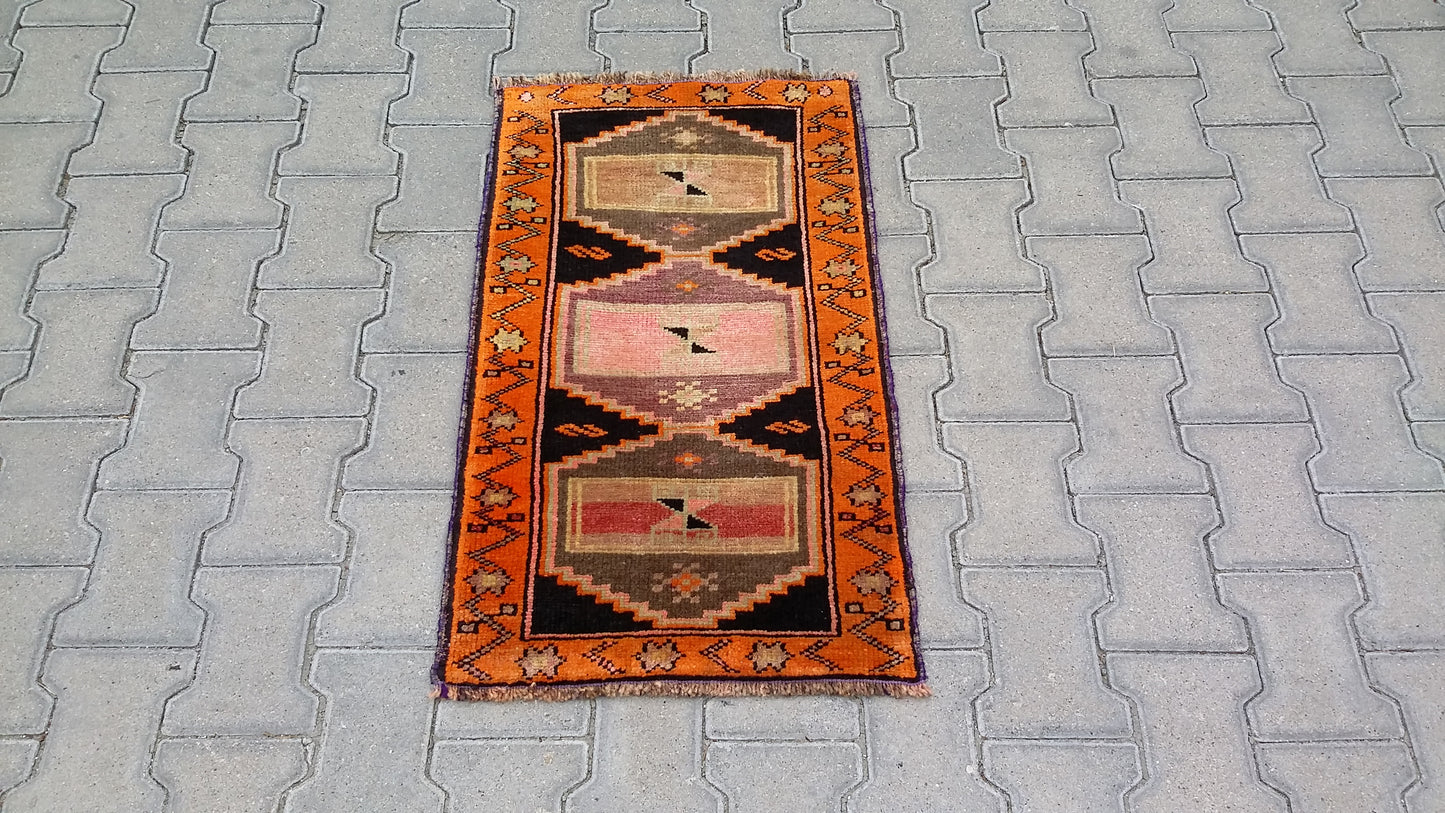 Collectable East Anatolian Small Rug Carpet