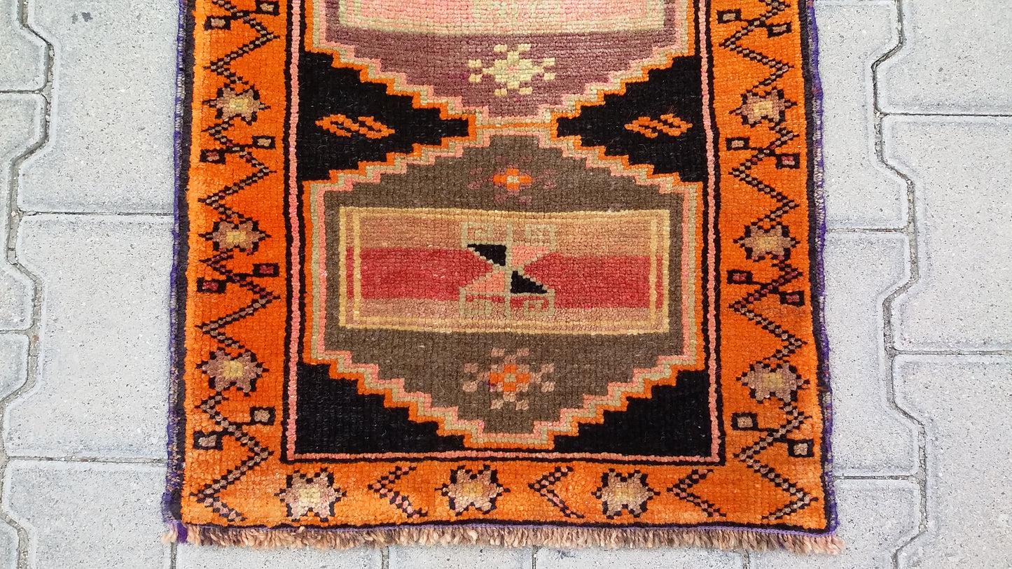 Collectable East Anatolian Small Rug Carpet