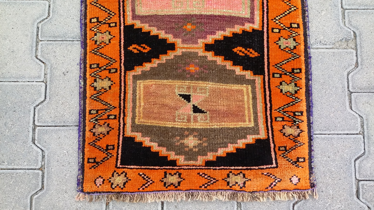 Collectable East Anatolian Small Rug Carpet