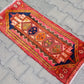 Alfombra de pasillo pequeña tribal