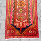 Alfombra de pasillo pequeña tribal