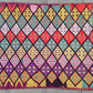 Small Colorful Boho Cicim Kilim Rug
