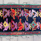 Colorful Small Tribal Carpet Yastik Rug
