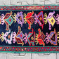 Colorful Small Tribal Carpet Yastik Rug