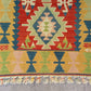 Small Turkish Kilim Rug Doormat Bathmat
