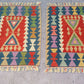 Pair of Twin Turkish Kilim Rugs