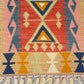 Pastel Color Pink Kilim Rug