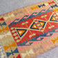Pastel Color Pink Kilim Rug