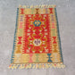 Small Wool Nomadic Kelim Rug