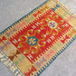 Small Wool Nomadic Kelim Rug