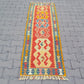 Narrow Turkish Kilim Runner Rug
