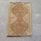 Dated Small Tribal Muted Rug Doormat