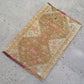Dated Small Tribal Muted Rug Doormat