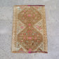 Dated Small Tribal Muted Rug Doormat