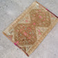 Dated Small Tribal Muted Rug Doormat