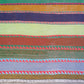 Colorful Striped Turkish Kilim Rug
