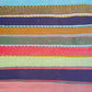 Colorful Striped Turkish Kilim Rug