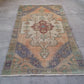 Vintage Turkish Oushak Rug