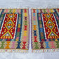 Twin Kayseri Gomurgen Kilim Rugs
